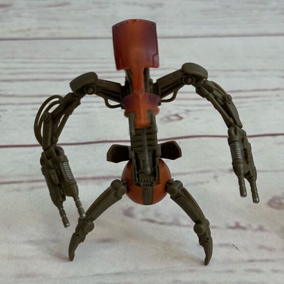 Star Wars Episode Ii Attack of the Clones Destroyer Droid Hasbro 2003 2 piece se - Picture 7 of 8